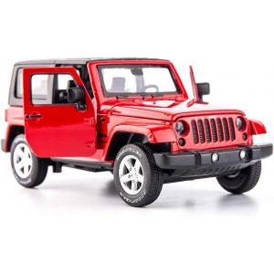 Nouveaux produits en 2023,Miniature miniature de voitures Voitures jouets,Wrangler 1:32 Alloy Pull Back Toy Car avec son et lumi&egrave;re - Neuf