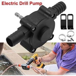 Lot de 5 mini-pompes électriques portables pour perceuse, pompes à eau manuelles, moteurs diesel, pompes de transfert auto-amorçantes pour huile et eau liquide, vitesse de pompage rapide - Neuf