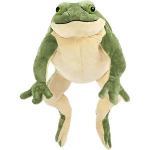Grenouille geante en peluche, grande grenouille en peluche, grand oreiller vert en peluche pour enfants, 55 cm - Neuf
