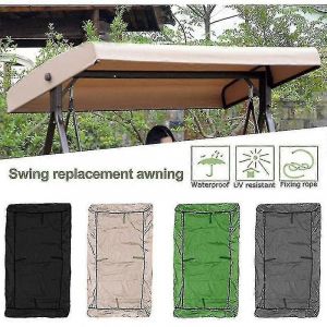 Haute qualit&eacute; remplacement Roof Garden Swing Universal Swing Roof Porch Swing Bench Garden Lounger 2-3 places 191 x 120 cm - Neuf