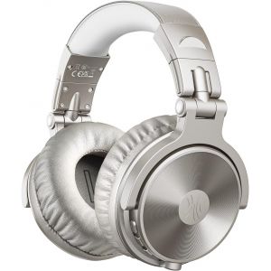ProC Bluetooth Casque sans Fil et Mode Filaire, 110 Heures d'utilisation,Casque Audio avec Micro, Hi-RES Audio, Coussinets en Prot&eacute;ines Douces, Extra Basses, Confortable L&eacute;ger Pliable Noir - Neuf