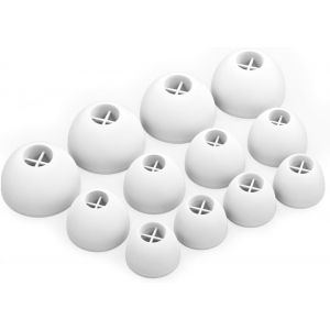 KAL-X Écouteurs En Silicone Embouts D'Oreilles Pour Sennheiser Momentum 1, 2, 3 Casque Écouteurs En Blanc - Neuf