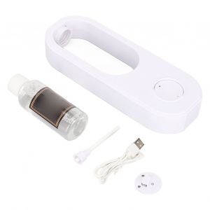 Diffuseur De Parfum Automatique A 3 Vitesses, Reglable, Chargement Usb, Diffuseur D'huiles Essentielles Et D'aromes Pour Chambre A Coucher Et Salle De Bain, Blanc - Neuf