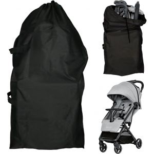 Asfasfq-Wisebom Housse Poussette, Voyage Bebe Avion Sac Poussette, Housse Pour Bébé Poussette, Sac De Transport Pour Poussette Avec Sangle De Transport Pour Sièges Auto & Poussettes - Neuf