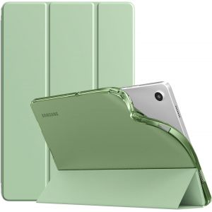 Case For Samsung Galaxy Tab A9+/A9 Plus 11 Inch 2023 Sm-X210/X216/X218, Translucent Tpu Back Protective Cover For Galaxy Tab A9+, Auto Wake/Sleep, Green - Neuf