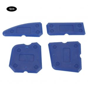 Hjlian Kit De 4 Grattoirs A Vitres En Silicone Pour Joints D'angle Et Outils De Calfeutrage Pour La Maison (Ensemble A) - Neuf