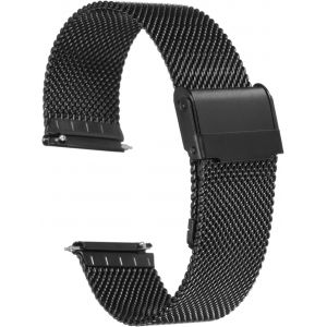 Bracelet De Montre En Maille En Acier Inoxydable 316l Dégagement Rapide Réglable Bracelet De Montre En Métal Pour Hommes Femmes.[U444] - Neuf