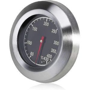 Thermom&egrave;tre pour barbecue Grill en acier inoxydable Outils pour barbecue Thermom&egrave;tre pour barbecue Jauge de temp&eacute;rature - Neuf