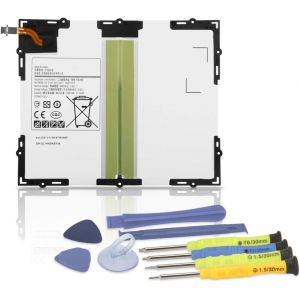 EB-BT585ABE EB-BT585ABA Tablet Battery for Samsung Galaxy Tab A 10.1-inch 2016 T580 T585 T587 P580 P585 S Pen WiFi SM-T580 SM-T585 SM-T585C SM-P580 SM-T587 SM-T587P Tablet Battery with Tools - Neuf