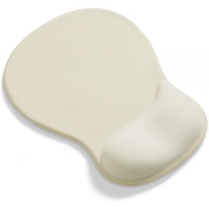 KALANKA-Tapis de souris avec coussin en gel, ergonomique, avec repose-poignet, couleur beige - Neuf