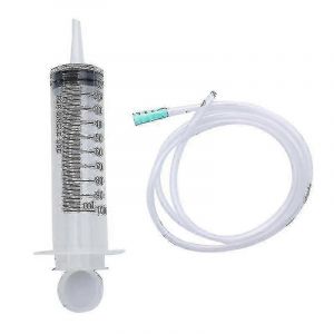 1pcs 100ml Grande Capacité Seringue Pompe Réutilisable Mesure Avec Alimentation Par Tube 1m - Neuf
