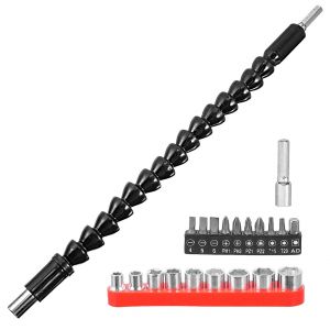Kit d'extension flexible pour tournevis et perceuse &eacute;lectrique - Neuf