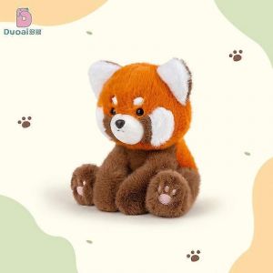 Peluche raton laveur GaiBoSi, jouet animal en peluche raton laveur, petite poupée panda, jouet pour enfants, raton laveur jouet kawaii, jouets doux pour enfants-30 cm - Neuf
