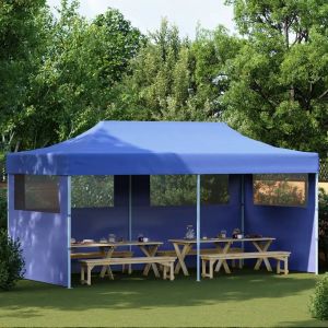 Prolenta Premium - Tente De R&eacute;ception Pliable Bleue 3 X 6 M - Neuf