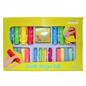 Happy Summer - Chalk Mega Set 40 Pcs. (303202) - Neuf