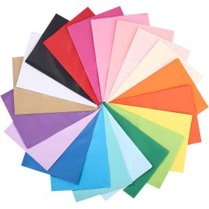 Mevronisshop-120 Feuilles Papier De Soie Color&eacute;, 20 Couleurs Papier D'emballage En Soie, 50*70cm Convient Pour Les Mariages, Les F&ecirc;tes D'anniversaire, Le Bricolage, La D&eacute;coration Et L'emballage De Ca - Neuf