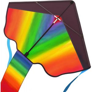ytseazn-Cerf-Volant Pour Enfants À Partir De 5 Ans,Cerf-Volant Pour Enfants À Partir De 5 Ans,Avec Queues À RayuresMulticolores,Cerf-Volant Pour Enfants Avec 50M De Ficelle De Cerf-Volant,Dragon - Neuf