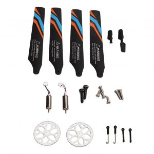 Pieces d'avion RC, rotor de queue professionnel, vis de bielle, roue de pale, accessoires de moteur de queue pour Wltoys XK K127 - Neuf