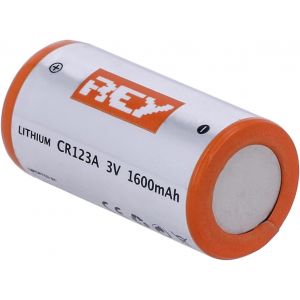 Pile au Lithium CR123A 3V 1600mAh, Haute Capacit&eacute; - Neuf
