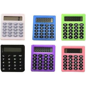 Calculatrice de poche Mini Petit Protable- &Eacute;cole/Enfants/Maison/Bureau/Infirmi&egrave;res- Solaire/Batterie - Basique Enti&egrave;rement Fonctionnel - Neuf