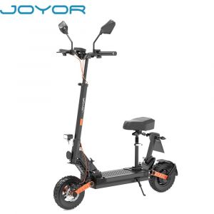 Trottinette &Eacute;lectrique Joyor S8e Certifi&eacute;e Eec Emark Autonomie Maximale De 80 Km Moteur 800 W Batterie Longue Dur&eacute;e 48 V 26 Ah Pneu &Eacute;largi De 10 Pouces Vitesse Maximale De 45 Km/H - Neuf