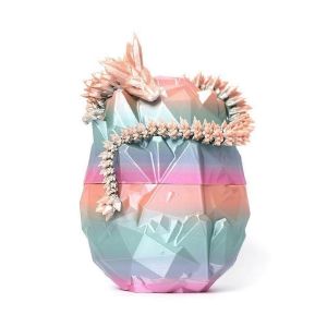 Dragon imprimé en 3D en oeuf,Dragon de cristal Fidget Toys,Style 3 - Neuf