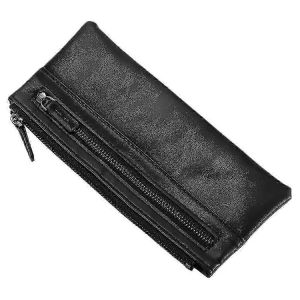 Portefeuille long style pour hommes Portefeuille en cuir PU de haute qualité Portefeuille noir détachable Coin Téléphone Sac à main SZRH - Neuf