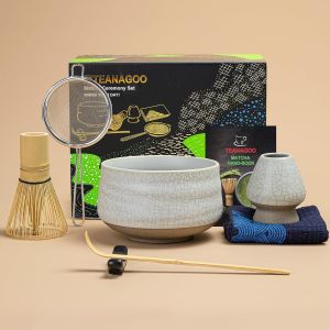 Set De C&eacute;r&eacute;monie Matcha 7 Pi&egrave;ces &iquest; Kit Japonais Complet - Neuf