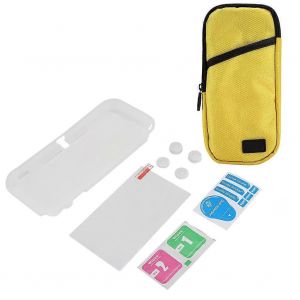 Kit De Protection 7 En 1 &Eacute;tui De Protection De Sac &Agrave; Main Portable Multifonction Pour Console De Jeu Switch Lite - Neuf