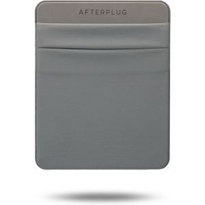 Pochette Adh&eacute;sive &Agrave; 2 Compartiments Pour Ordinateur Portable, Compatible Avec Disque Dur Externe 2,5"", Ssd, Magic Mouse, C&acirc;ble Usb Et Plus - Gris - Neuf