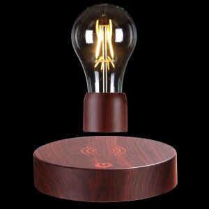 Ampoule À Lévitation, Ampoule Led À Lévitation Magnétique Avec Contrôle Tactile, Ampoule Flottante Et Rotative, Lampe De Bureau Décorative Pour La Maison Et Le Bureau, Cadeau D'ann[Amp749547] - Neuf
