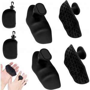 Asas-Poignées De Gym Ergonomiques Pour Hommes Et Femmes,4 Pièces Poignées En Caoutchouc Durables Avec Déverrouillage Rapide,Idéales Pour La Musculation Et L'entraînement Intensif - Neuf