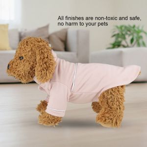 Hjlian Pyjama Pour Chiot, Vetements De Nuit Pour Chiens, Chemise, Combinaison, Manteau, Rose, Xs - Neuf