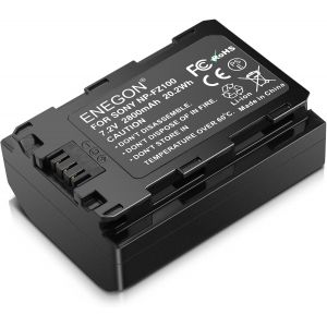 NP-FZ100 Batterie de Remplacement Compatible pour Sony Alpha 9,Sony A9,Alpha 9R,A9R,Alpha 9S,A9S,A7RIII,A7R3,a7III,A7R4,A7RIV - Neuf