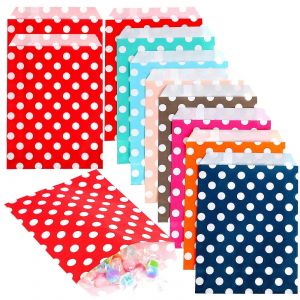300pcs D&eacute;corative Candy Sacs De Couleur Assortie Pour Les Enfants Vacances D'articles De M&eacute;nage De 18 Ans.60x13.00x0.10cm Emballage De Cadeau - Neuf