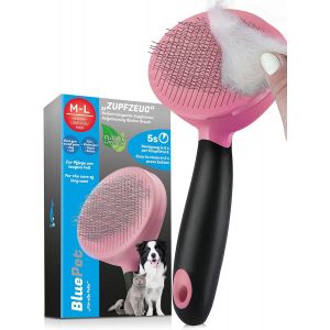 Jgd-Brosse Pour Chiens Et Chats &Eacute;limine Doucement Le Sous-Poil Et Les N?uds Brosse &Agrave; &Eacute;piler Avec Autonettoyage Pour Usage Quotidien - Neuf
