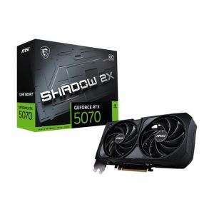 MSI GeForce RTX 5070 12G SHADOW 2X OC NVIDIA 12 Go GDDR7 - Neuf