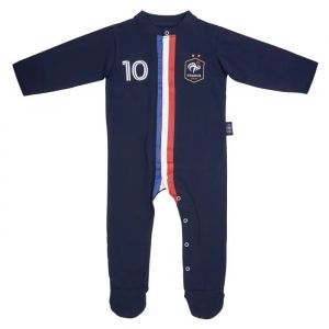 18-24 Mois - Grenouill&egrave;re B&eacute;b&eacute; Gar&ccedil;on Fff - Collection Officielle Equipe De France De Football - Neuf
