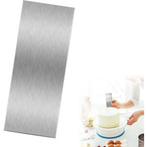 KAL-Lisseur Gateau Patisserie En Acier Inoxydable Grattoir À Gâteau Peignes De Décoration De Gâteau Pour Crème À Beurre 25,4 Cm - Neuf