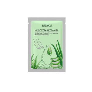 5paires Aloe Vera Masque Pour Les Pieds Peeling Gommage Exfoliant Anti Crack Heel Patch Soins Des Pieds - Neuf