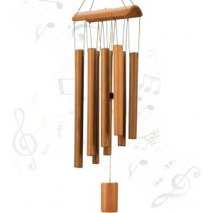 Nouvelhorizonstore-Carillon &iquest;&iquest;Olien En Bois, 10 Tubes De Carillon Musical Pour Ext&iquest;&iquest;Rieur Et Int&iquest;&iquest;Rieur, Carillon &iquest;&iquest;Olien Pour Jardin, Cour, Ext&iquest;&iquest;Rieur Et Maison, Cadeaux Comm&iquest;&iquest;Moratifs - Neuf