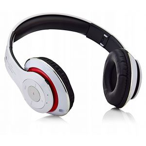 CASQUE SANS FIL AVEC LECTEUR DE CARTE SD ET FM - Neuf