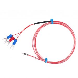 XYONG Capteur de temperature etanche PT100, 3 x 20 mm, sonde de temperature a thermistance, 50 a +300 ¡ãC (3 m) - Neuf