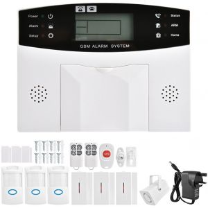 Systeme d'alarme incendie antivol sans fil pour la maison, prise britannique 110-240 V - Neuf