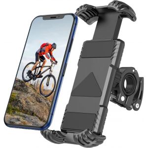 Vélo De Titulaire Téléphone Universel Moto De Titulaire Téléphone Réglable Sur 360° De Rotation Amovible Pour Guidon De Bicyclette De Titulaire Téléphone 4,9-6.8 Pouces Smartphones - Neuf