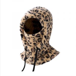 Cagoule &Eacute;paisse Doubl&eacute;e Polaire - Capuche Coupe-Vent Pour V&eacute;lo Et Ext&eacute;rieur Multicolore - Neuf