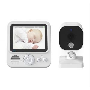Psabm900, Cam&eacute;ra De Surveillance Pour B&eacute;b&eacute; &Agrave; &Eacute;cran Ips De 2,8 Pouces, T&eacute;l&eacute;commande Vox Cam&eacute;ra De D&eacute;tection De Mouvement Pour Enfants 2.4 Ghz Cam&eacute;ra Infrarouge &Agrave; Vision Nocturne Audio Hd Bidirectionnel - Neuf