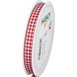 Kal-Vichy Ruban &Agrave; Carreaux Rouges De 10 Mm Pour Emballage Cadeau, Ruban De C&eacute;l&eacute;bration - Neuf