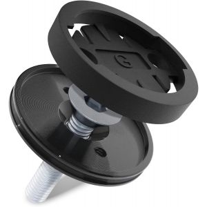 Letnerny-Support Gps Vélo ¿ Fixation Aero Frontale Réglable Pour Compteur Vélo ¿ Support De Potence Guidon ¿ 25mm 32mm 35mm ¿ Noir - Neuf