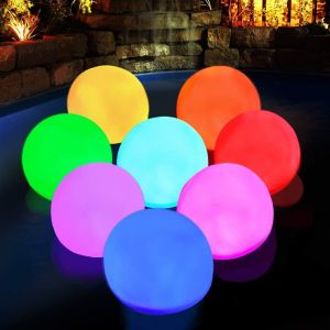 Lumière De Bain À Remous, Lumière De Piscine Flottante Étanche Ip68, Veilleuse Baignoire Led À Changement De Couleur, Cadeau D'ambiance Pour Bébé Ami Filles Garçons Enfant Anniversaire-6pcs - Neuf